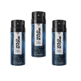 ws39 - Wild Stone Hydra Energy Deodorant For Men 150 ML (Pack of 3) - Looknstyle