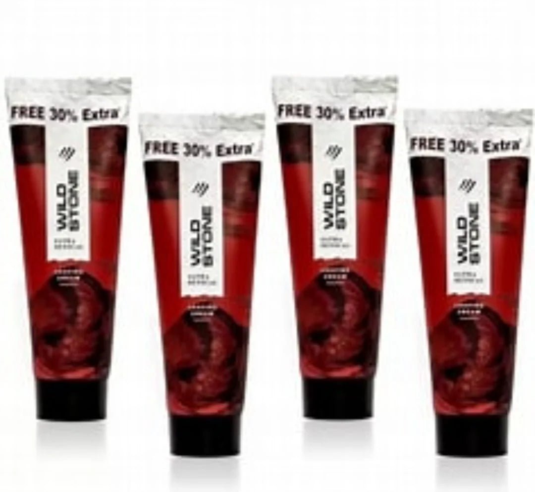 wsusshv2 - Wild Stone Ultra Sensual Shaving Cream Pack of 4 (78 g each) (312 g) - Looknstyle
