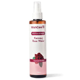 WISHCAREKANNUJROSEWATER200ML - WishCare 100% Pure & Natural Rose Water For Face, Skin & Hair - Rose Water Toner for Glowing Skin - Free from Paraben & Alcohol 200ml - Looknstyle