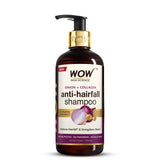 wow1 - WOW Skin Science Onion & Collagen Anti - Hairfall Shampoo (300ml) - Looknstyle