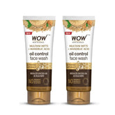 WOW Skin Science Purifying Multani Mitti Face Wash for All Skin Types - 100ml (Pack of 2) - Deals999