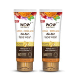 WOW Skin Science Ubtan Cleansing Face Wash | Turmeric & Saffron | All Skin Types - 100ml (Pack of 2)