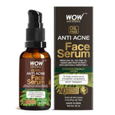 waafcserm - WOW Skin Science Anti Acne Face Serum | Natural Neem Leaf & Tea Tree Oil (30ml) - Looknstyle