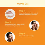 WOW Skin Science Brightening Vitamin C & Niacinamide Foaming Face Wash (150ml)