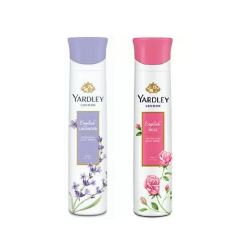 yard26 - Yardley London Deodorant For Women English Lavender and English Rose Combo Pack 2 (150 ml) - Looknstyle