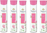 yd25 - Yardley London English Rose 150ML Each (Pack of 5) Body Spray - For Women (750 ml, Pack of 5) - Looknstyle