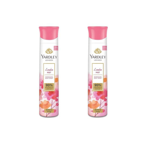 yd38 - Yardley London London Mist Deodorant Spray - For Men & Women (300 ml, Pack of 2) - Looknstyle