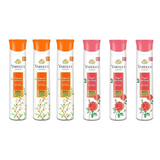 Yardley London Royal red roses and Imperial Sandalwood (pack of 6) Perfume Body Spray - For Women (150 ml, Pack of 6)