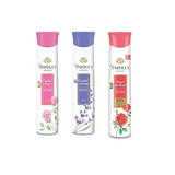 Yardley London English Lavender+English Rose+Red Roses Deodorant Body Spray - For Women (375 ml, Pack of 3)