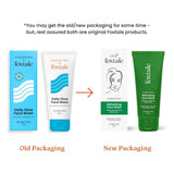 Foxtale Refreshing Face Wash for Deep Cleansing with Niacinamide, Hydrates & Brightens, Non-Drying Cleanser for Glowing Skin, Men & Women, For All Skin Types - 100 ml
