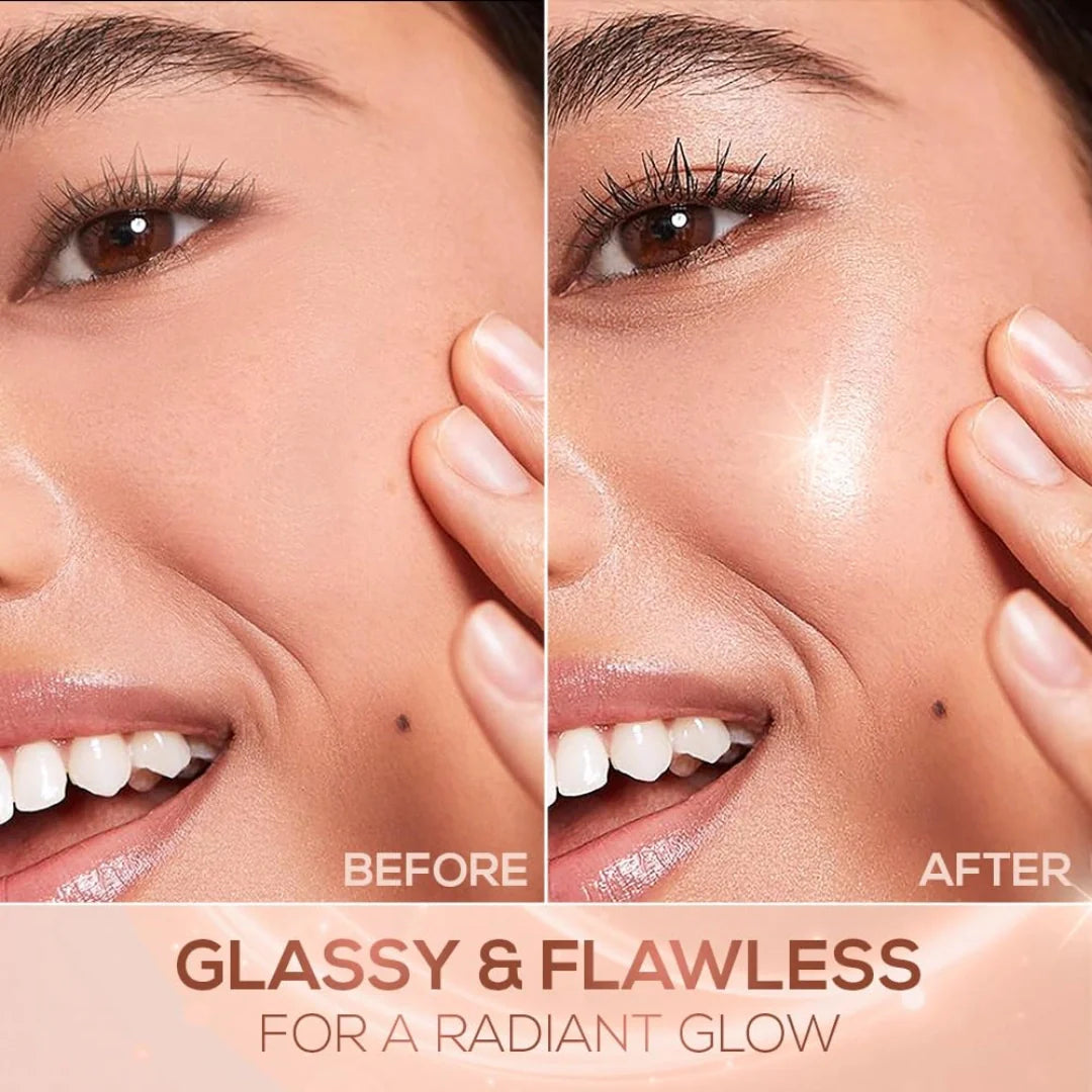 RENEE Glass Glow Pre Makeup Oil Primer 10ml| Non Sticky, Smoooth Finish| Hydrates, Repairs & Nourishes Skin| Adds Natural Glow to the Skin