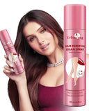 Urban yog Hair Removal Cream Spray for Women | Painless Body Hair Removal Spray for legs, hands, underarm & back Pink (200 ML)