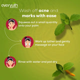 Everyuth Anti-Acne Anti Marks Tulsi Turmeric Face Wash Pack of 2