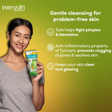 Everyuth Anti-Acne Anti Marks Tulsi Turmeric Face Wash Pack of 2