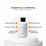 Minimalist 7% Alpha Lipoic and Glycolic Brightening Cleanser with Vitamin B5, Glycolic Acid | For Men & Women | 100 ml