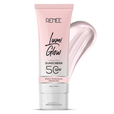 renee sunscreen - RENEE All Skin Lumi Glow Highlighting Sunscreen With Spf 50 | Lightweight & Non - Sticky | No White Cast | Protects Against Uva - Uvb | Radiant Finish, 50 G - Looknstyle
