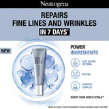Neutrogena Visible Repair Retinol Eye Cream: Boosts Collagen for Anti-Ageing & Fine Lines 15g