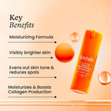 Foxtale 15% Vitamin C Face Serum for Glowing Skin | Purest Vitamin C (L-Ascorbic Acid) with Vitamin E | Moisturizing Serum for Sensitive Skin | All Skin Types | Face Serum for Men & Women | 30 ml