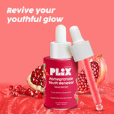 PLIX - THE PLANT FIX Pomegranate Youth Renewal Dewy Serum 0.6% Retinol & 0.2% Bakuchi Oil Face Serum (30 ml) |