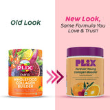PLIX - THE PLANT FIX Collagen Supplement Powder Orange Flavor To Support Skin Elasticity,Firmness & Youthful Glow,100% Plant-based With Hyaluronic Acid & Vitamin C,For Unisex,Watermelon Flavour,Pack Of 1,0.5 grams