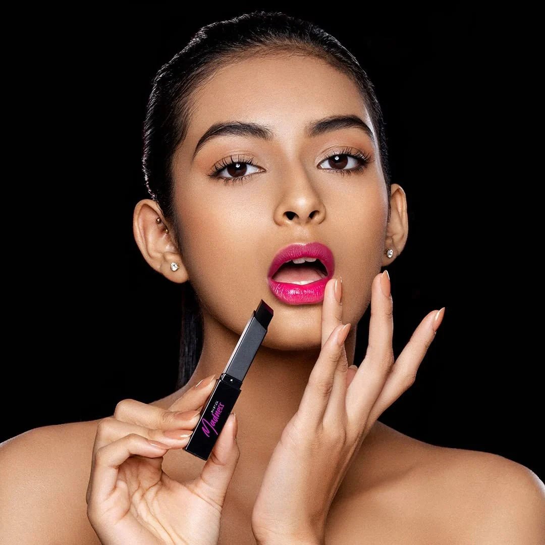 rnmdnhlip - RENEE Madness Ph Lipstick | Black Lipstick With Glossy Pink Payoff| Long Lasting Nourishment, Enriched With Vitamin E & Jojoba Oil| Vegan & Paraben Free | 3gm - Looknstyle
