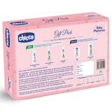 Chicco Baby Moments Essential Gift Pack Pink, Ideal Baby Gift Sets for Baby Shower, Newborn Gifting, New Parents, Birthdays, New Advanced Formula with 0% Phenoxyethanol, 0m+ (7 Items)