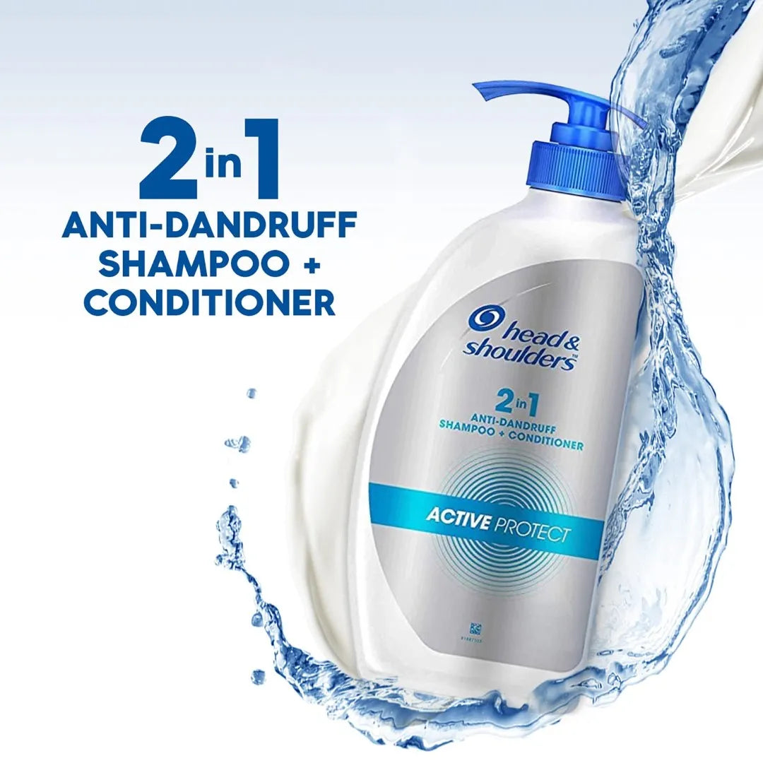Head & Shoulders , Anti Dandruff Shampoo + Conditioner, Active Protect, 650 ML