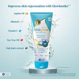 agfacewash - Ahaglow Advanced Face Wash Gel, Daily Gentle Cleansing Formula For Normal And Oily Skin, 100 G - Looknstyle