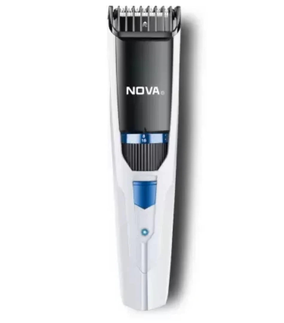 NOVA NHT 1056 Trimmer 180 min Runtime 40 Length Settings (White, Blue)