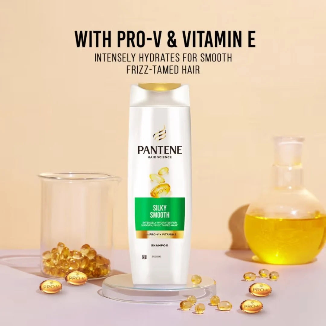Pantene Advanced Hair Fall Solution Silky Smooth Care Shampoo (340ml)