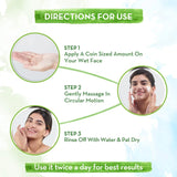 Mamaearth Aloe Vera Face Wash with Aloe Vera & Ashwagandha for a Youthful Glow - 100ml (Pack of 2)