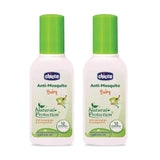 Chicco Anti-Mosquito Baby Fabric Roll-On With The Natural Protection Of 12+ Hours(8Ml) - Stick (Pack of 2)
