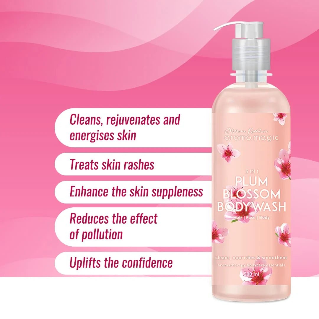 armbod - Aroma Magic 3 in 1 Plum Blossom Body Wash 500ml - Looknstyle