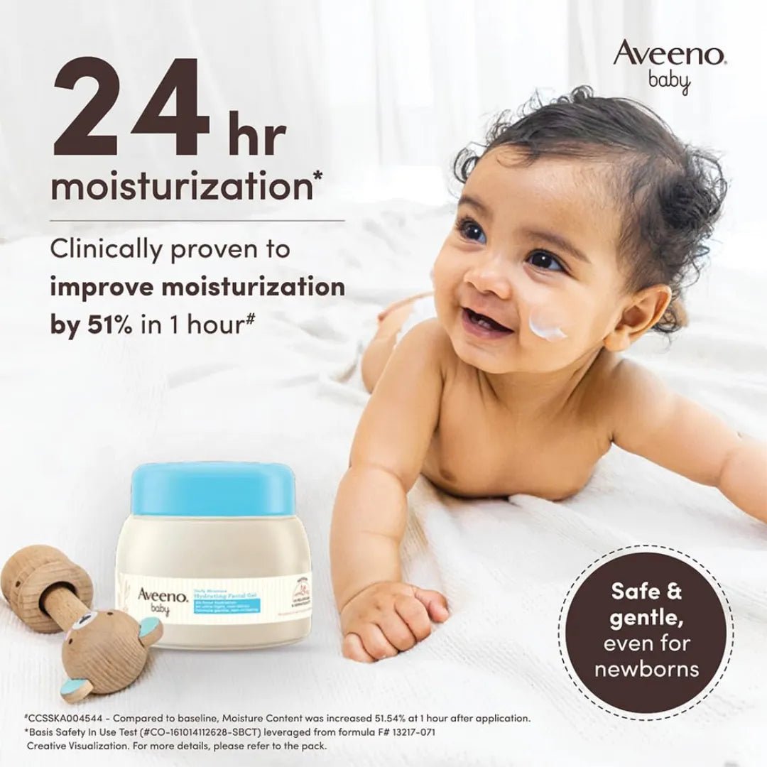 avbafcgl - Aveeno Baby Daily Moisture Hydrating Facial Gel (Cream) 60g - Looknstyle