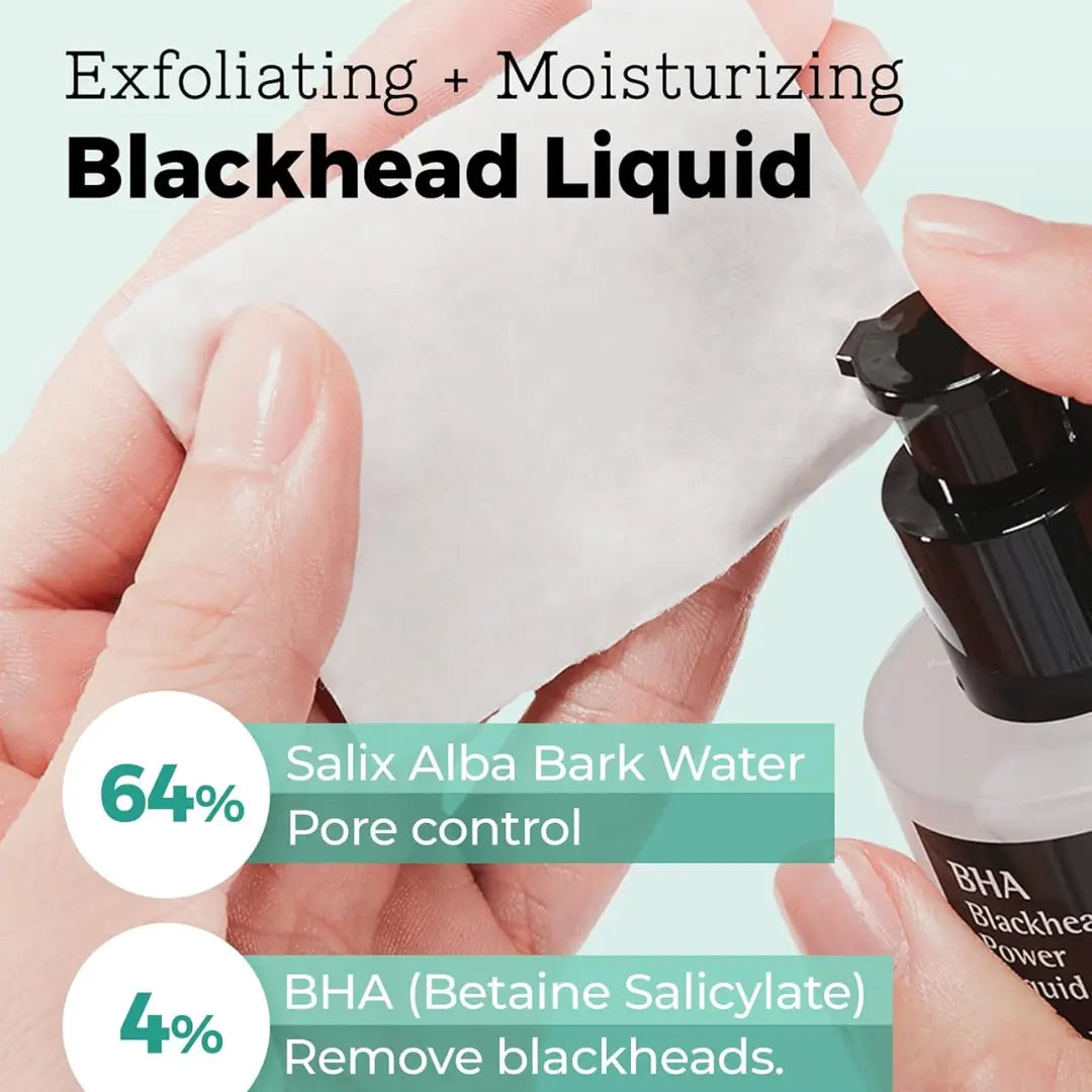 COSRX Niacinamide 2% + BHA 4% Blackhead Exfoliant Toner 3.38 fl.oz / 100ml, Korean Toner, Pore Minimizer for Enlarged Pores, For All Skin Types, Korean Skincare, Not Tested on Animals, Paraben Free