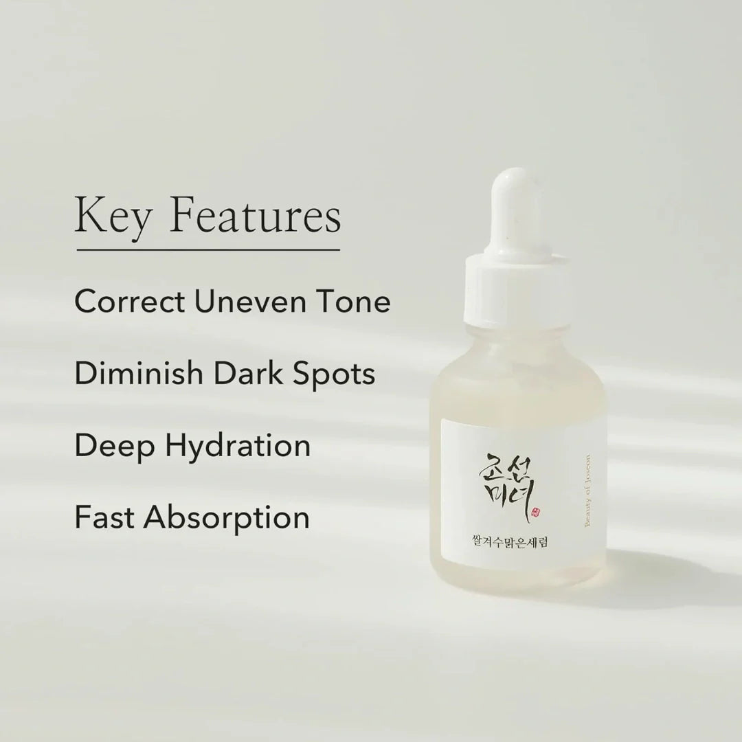 Beauty of Joseon Glow Deep Serum Rice + Arbutin Korean Face Serum for Brightening, Even Skin Tone & Dark Spot Care (30ml)