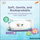 hibswips - Himalaya Gentle Baby Wipes, 72 Wipes,White - Looknstyle