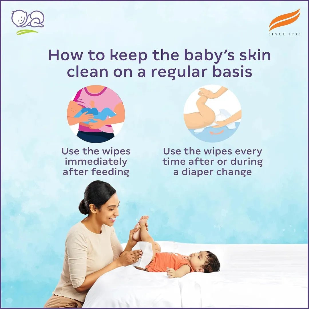 hibswips - Himalaya Gentle Baby Wipes, 72 Wipes,White - Looknstyle