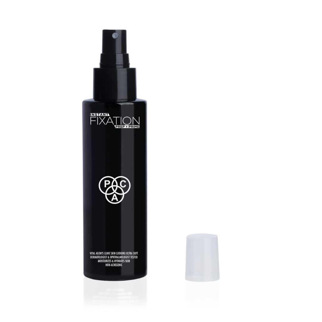 PAC Instant Fixation Prep & Prime Makeup Fixer Spray for Face Makeup | Dewy Finish Setting Spray | Hydrating & Moisturizing for All Skin | 120 ml