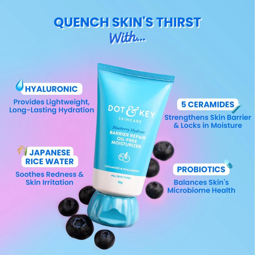 dkbamoi - Dot & Key Barrier Repair Oil - Free Moisturizer With 5 Ceramides & Hyaluronic (50g) - Looknstyle