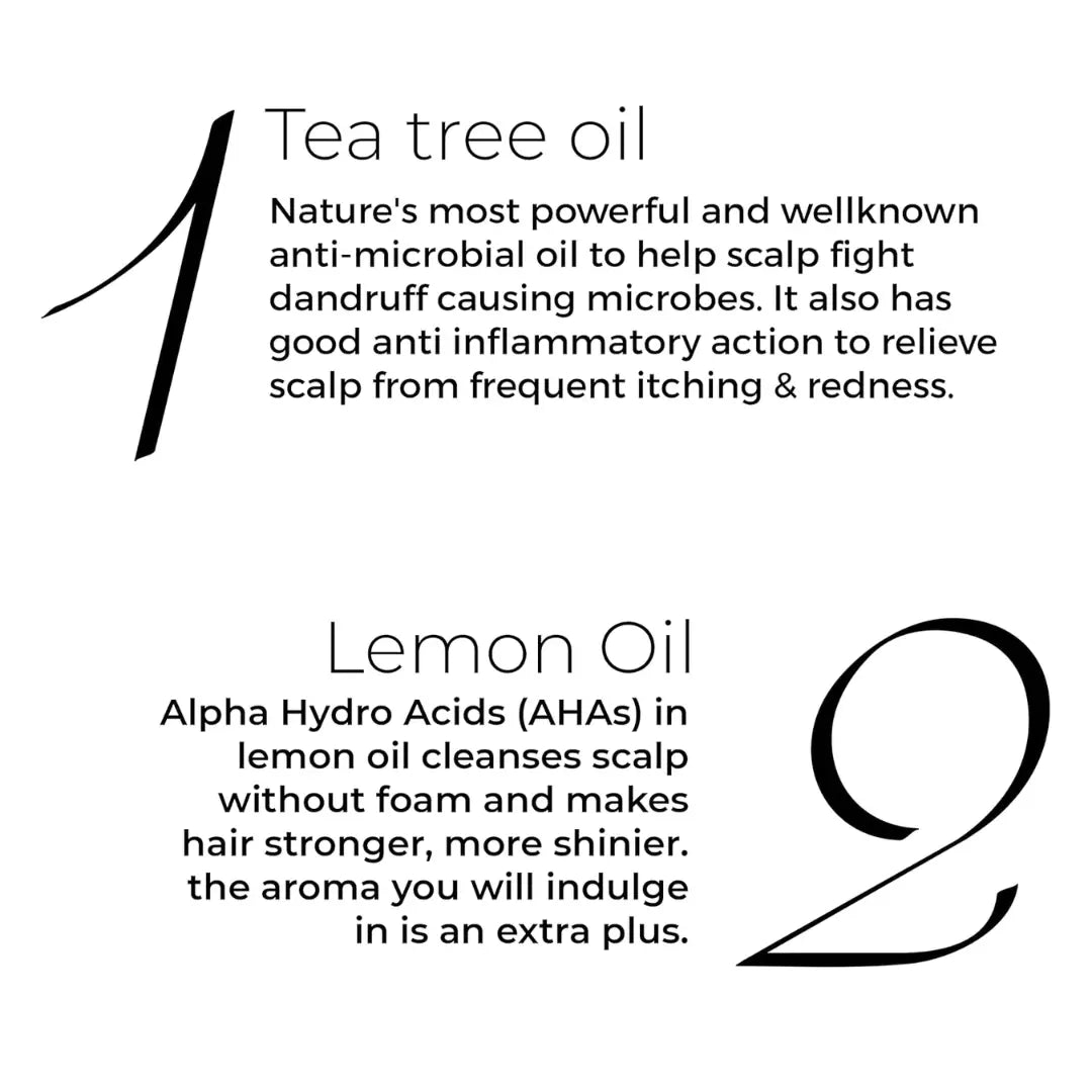 bttho - Brillare Tea Tree Hair Oil For Itchy, Flaky & Dandruff Prone Scalp (100ml) - Looknstyle