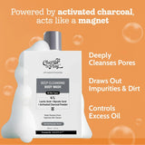 Chemist At Play Deep Cleansing Body Wash| Activated Charcoal Removes Dirt | Lactic Acid for Skin Texture| Glycolic Acid for Exfoliation| 236ml