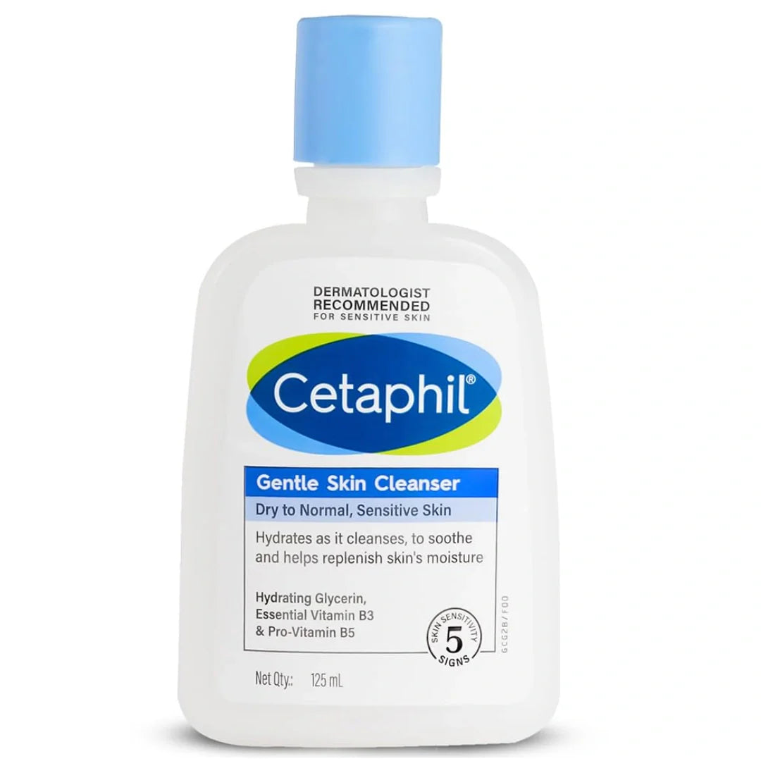 Cetaphil Gentle Skin Cleanser 125 Ml & Moisturising Cream 80Gm