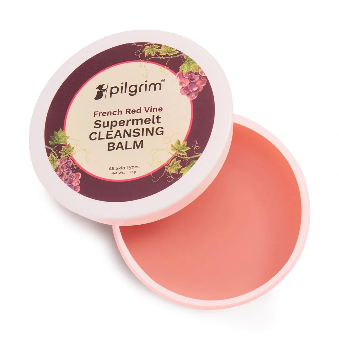 Pilgrim French Red Vine Supermelt Cleansing Balm (50gm)