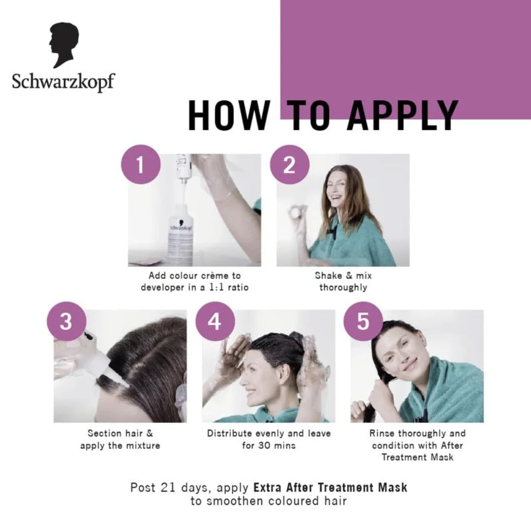 Schwarzkopf Colour Specialist At Home Permanent Hair Colour - 6.0 Natural Light Brown (165ml)