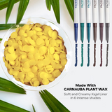 FACESCANADA Ultime Pro Twist Eye Metallic Kajal Liner stick - Green,0.35G|High Impact Intense Color In 1 Stroke|24Hr Long Stay|Matte Finish|Soft Texture|Waterproof&Smudgeproof|Made With Carnauba Wax