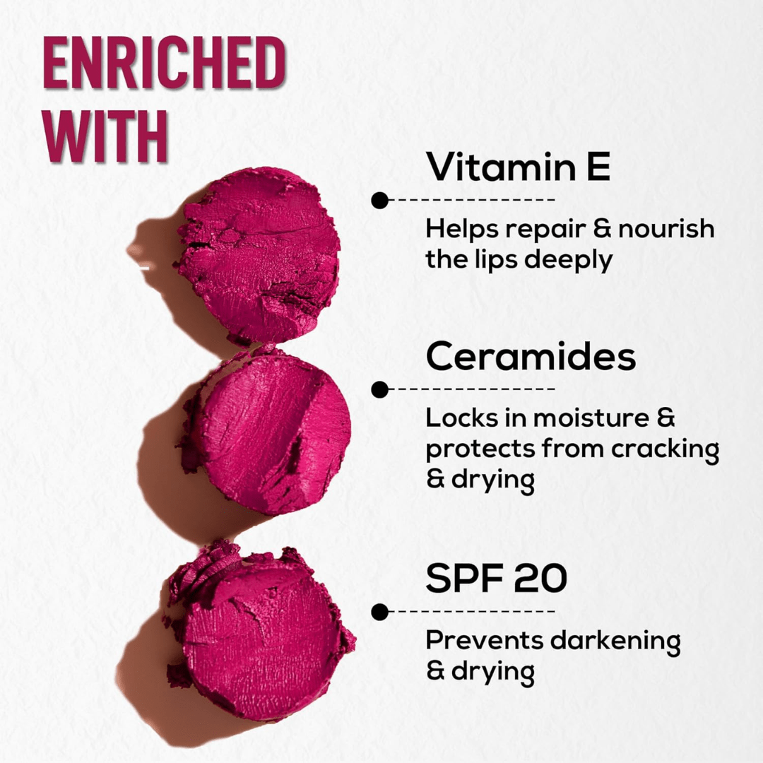 renee colorlock - RENEE Colorlock Transfer Not Lip Crayon with Sharpener, SPF 20, Waterproof, Smudgeproof, Lightweight & Long Lasting, Intense Color Payoff with Ultra Matte Finish, Enriched with Vitamin E, Flare 3gm - Looknstyle