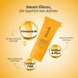 Foxtale Pack of 2 SPF 50 Glow PA++++ Vitamin C & Niacinamide Sunscreen 50ml (Pack of 2)