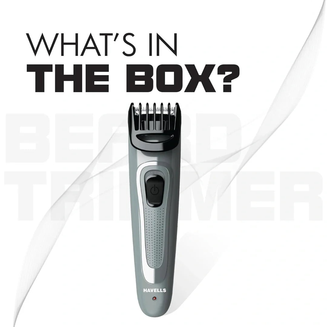 habetrmr - Havells Bt5100C Rechargeable Beard Trimmer with Hypoallergenic Blades - Looknstyle
