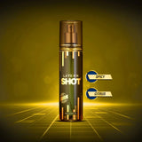 Layer'r Shot Gold Iconic Body Spray For Women  (135ml)